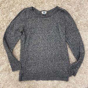 Heather gray Old Navy sweater, size large